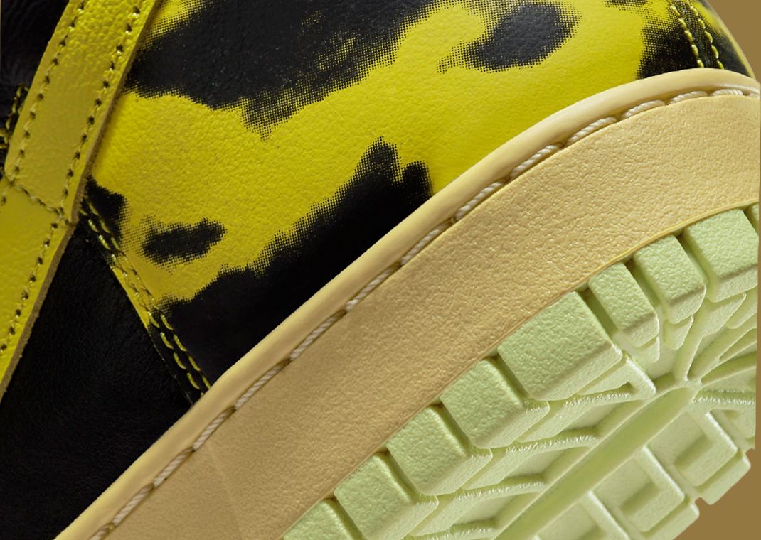 Nike Dunk High 1985 Yellow And Orange Acid Wash Release Date