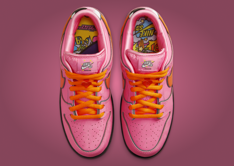 The Powerpuff Girls x Nike SB Dunk Low Pro QS Blossom Top