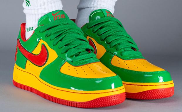 Lil Yachty’s Nike Air Force 1 Low Lucky Green University Gold Releases Summer 2025