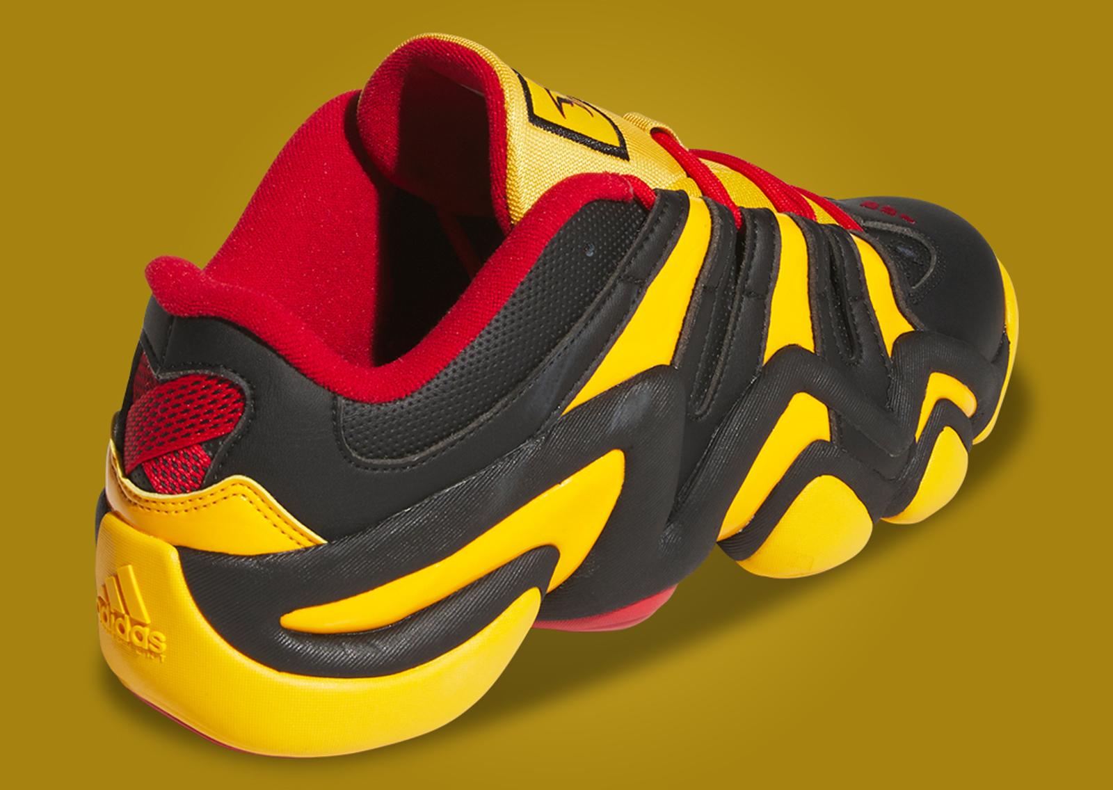 adidas Crazy 8 Low Arkansas Pine Bluff Heel Detail