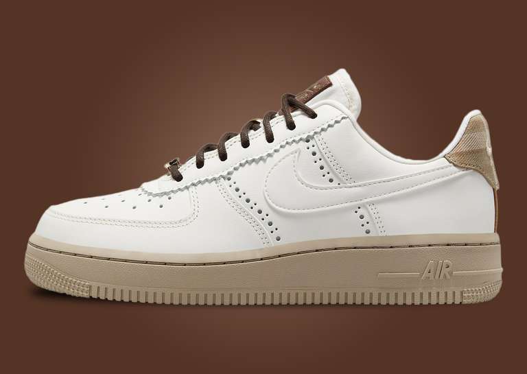Nike Air Force 1 Low Brogue Sail (W) Lateral