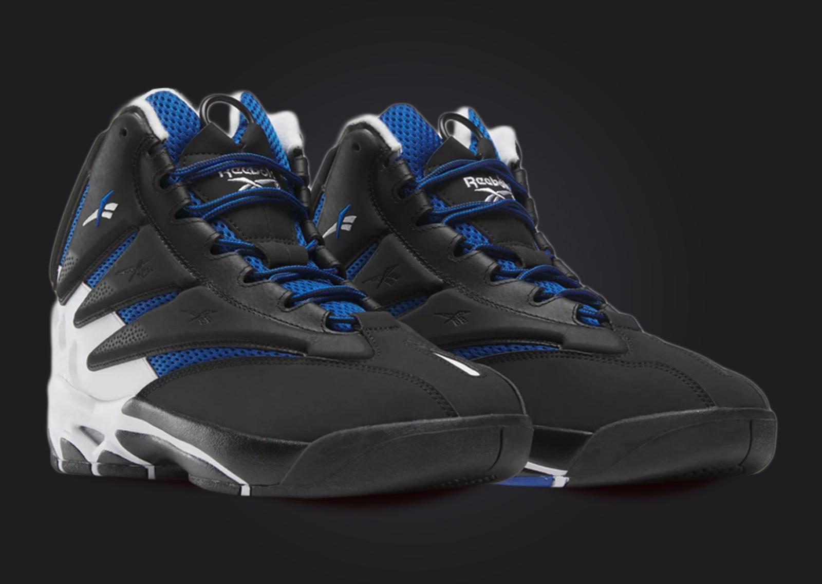 Reebok The Blast Core Black Vector Blue Angle