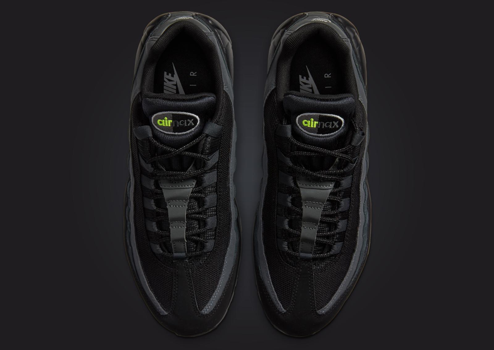 Nike Air Max 95 Retro Logo Black Volt Top