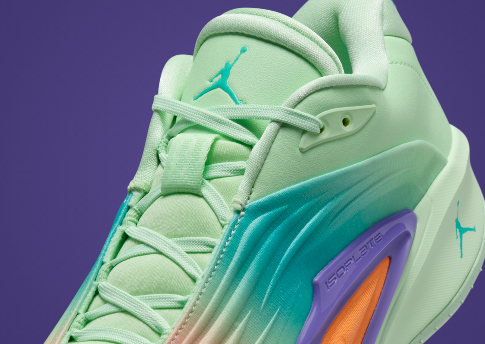 Jordan Luka 3 Vapor Green Detail