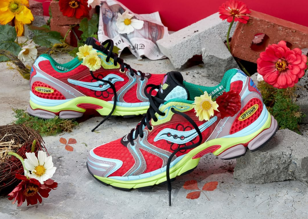 Spiral Force スパイラルフォース Jae Tips Releasing Saucony ProGrid Triumph 4 Poison Ivy