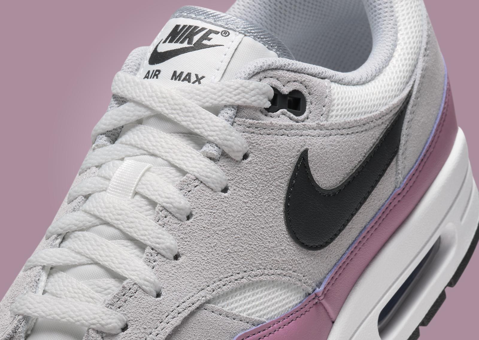 Nike Air Max 1 Summit White Wolf Grey Pink Toe