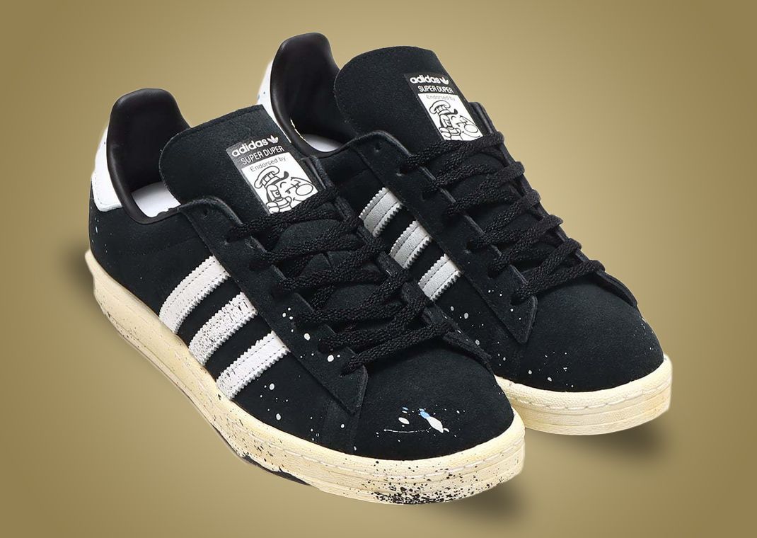 Graffiti Artist COOK Gets A Pack Of Collaborative adidas Campus 80