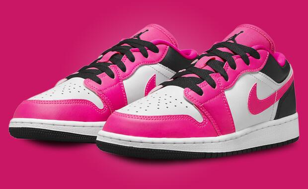 Fierce Pink Dresses This Kids’ Air Jordan 1 Low