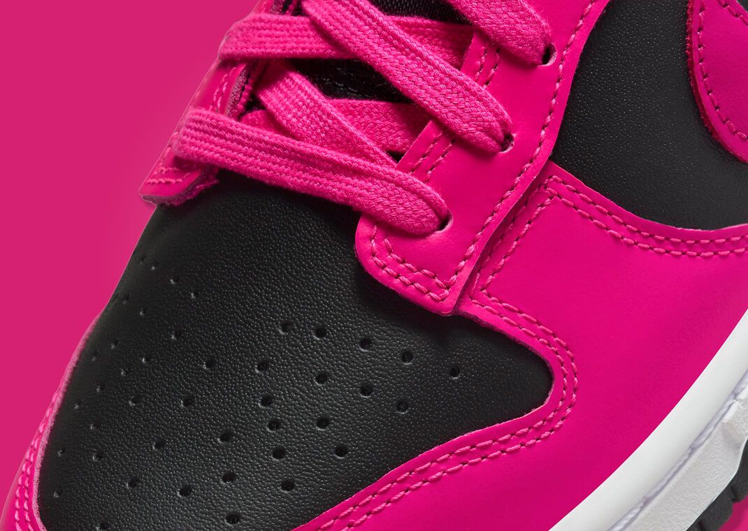 The Women's Exclusive Nike Dunk Low Fierce Pink Black Releases Holiday 2023