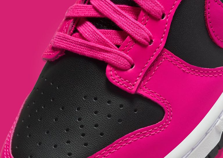 The Womens Exclusive Nike Dunk Low Fierce Pink Black Releases Holiday 2023 7253