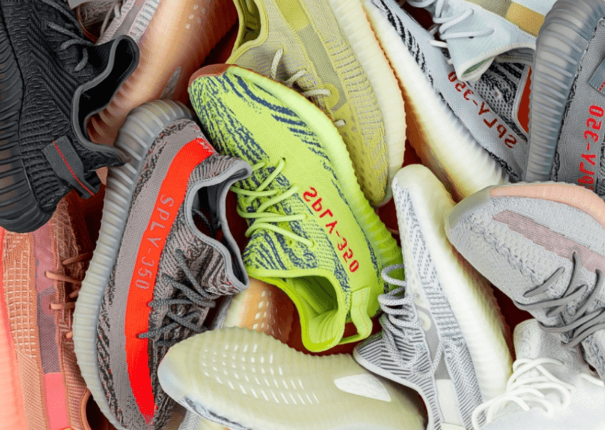 Bad boy supreme hot sale yeezys