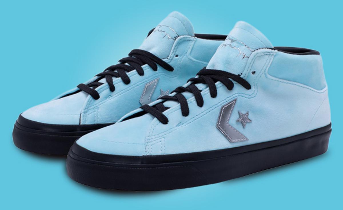 Fucking Awesome's Louie Lopez Takes On The Converse Pro Mid Cyan Tint