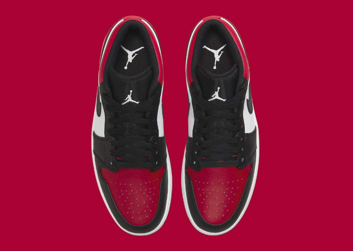 Air Jordan 1 Low Bred Toe Is Dropping December 8th