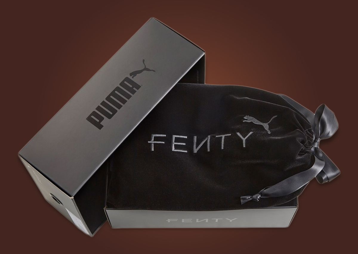 Fenty x Puma Avanti Faux Fur White Packaging