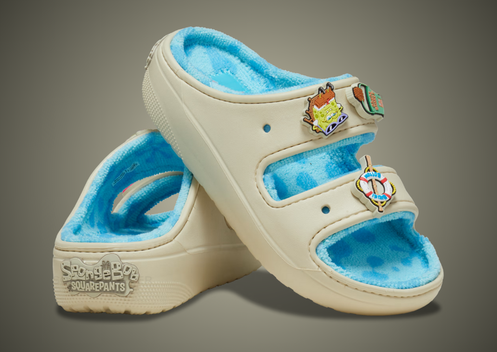 SpongeBob Squarepants x Crocs Cozzzy Sandal Angle