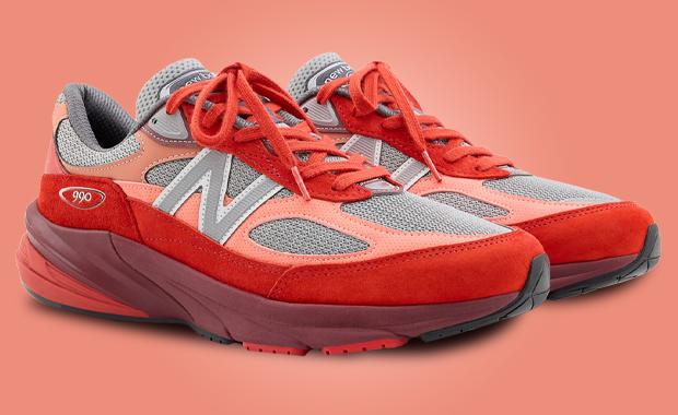 New Balance 990v6 Made in USA Community Red