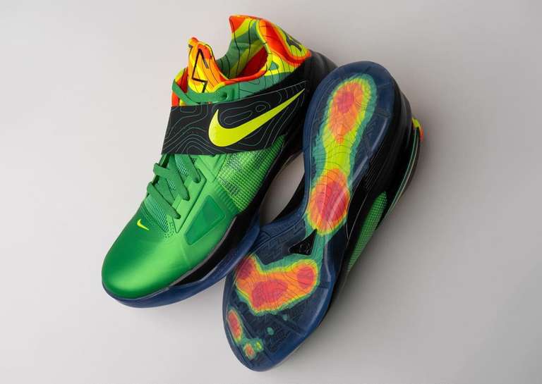 Nike KD 4 Weatherman (2024) Lateral and Outsole