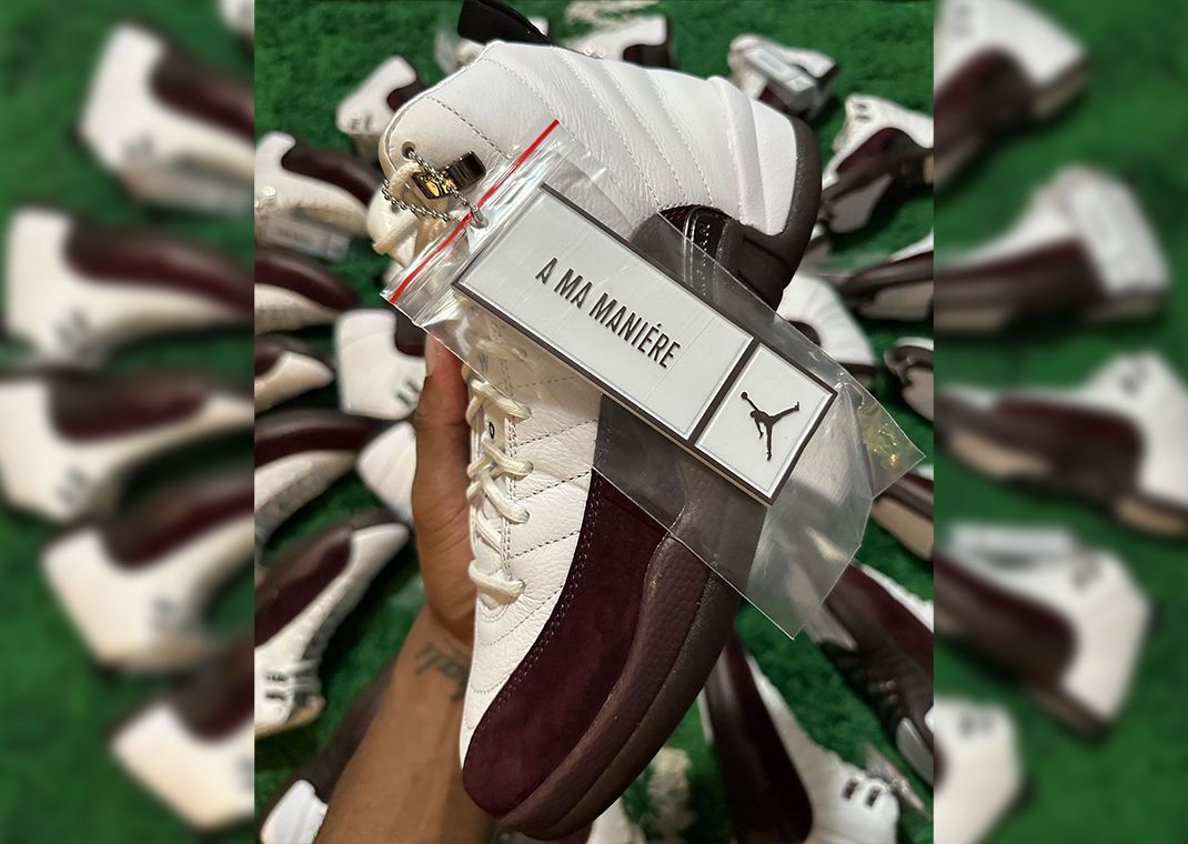 Burgundy on sale jordan 12s