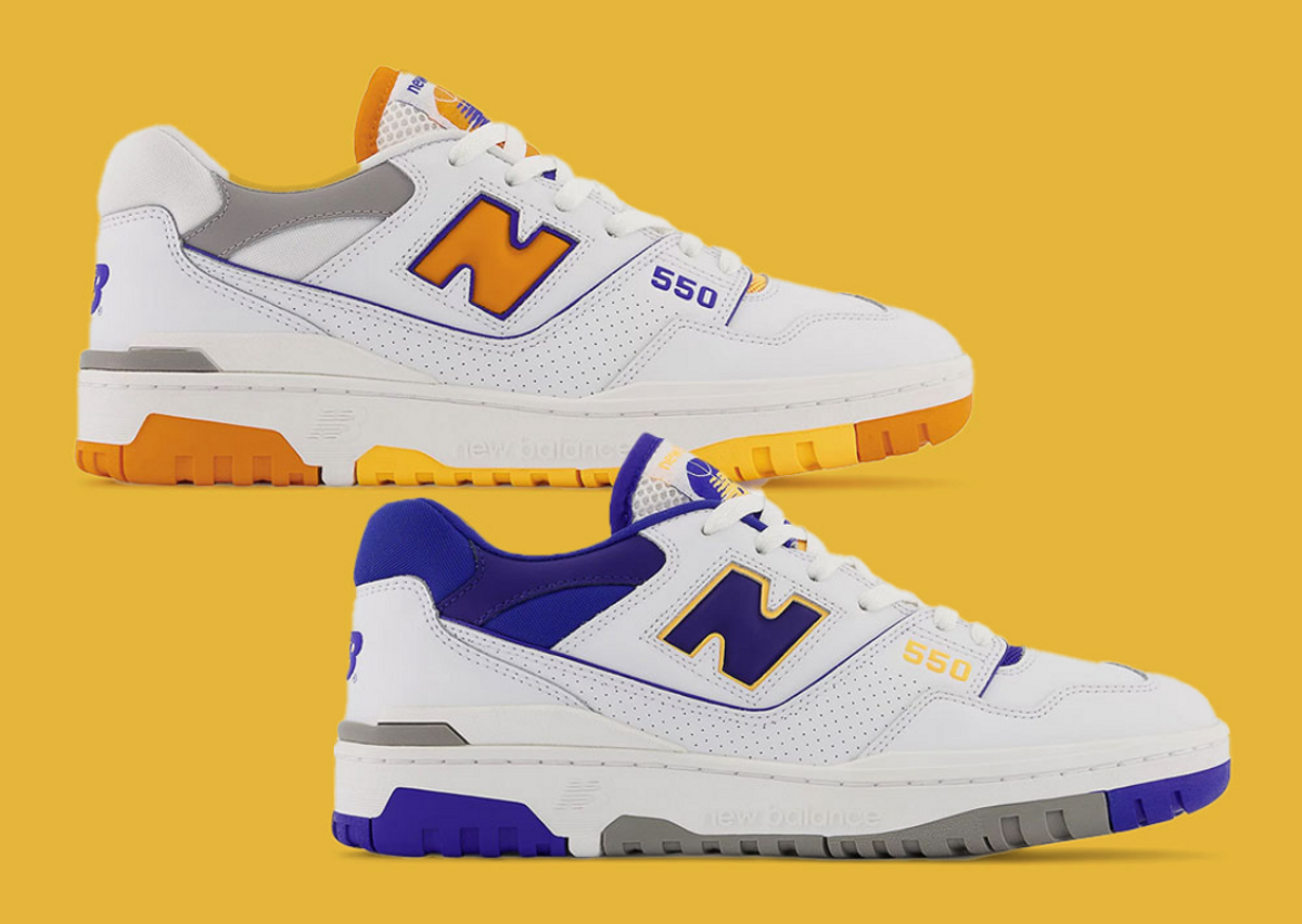 New Balance 550 "Lakers" Pack
