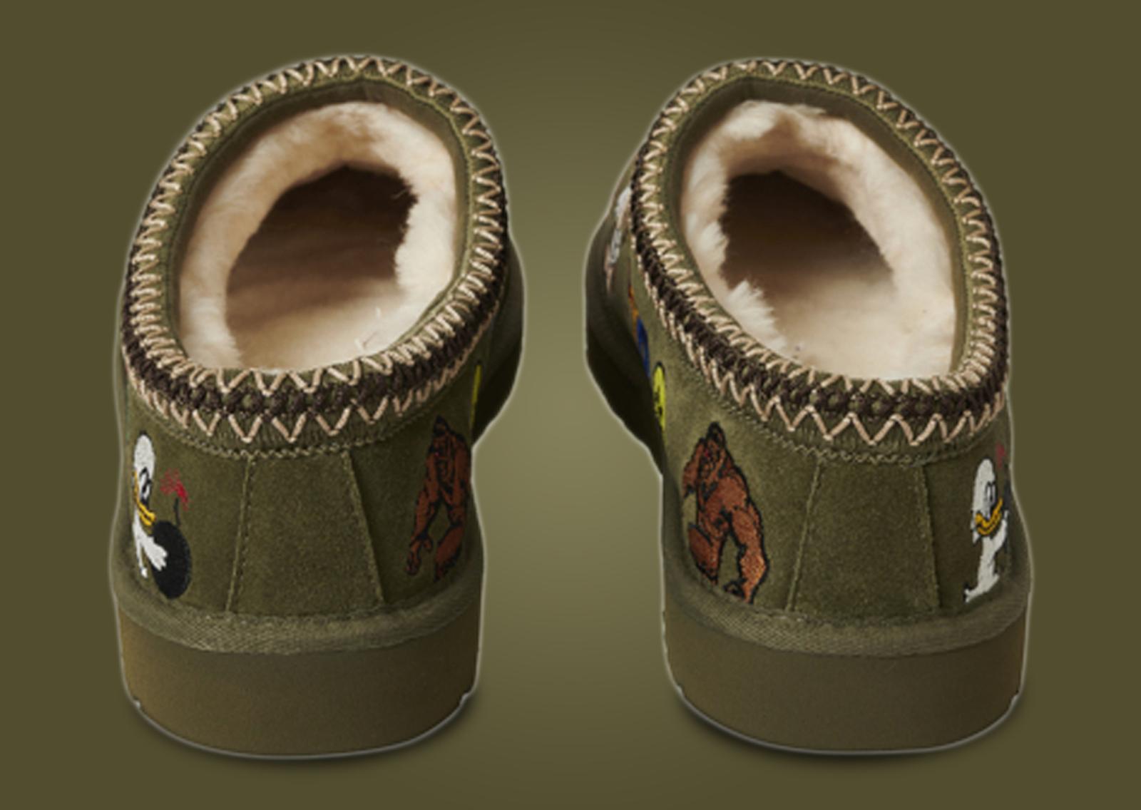 Palace x UGG Tasman Green Heel