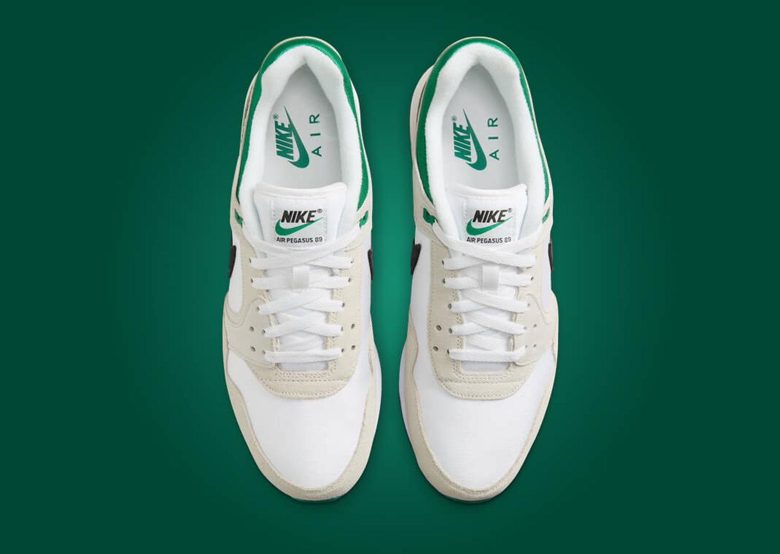 Nike Air Pegasus 89 White Black Malachite Top