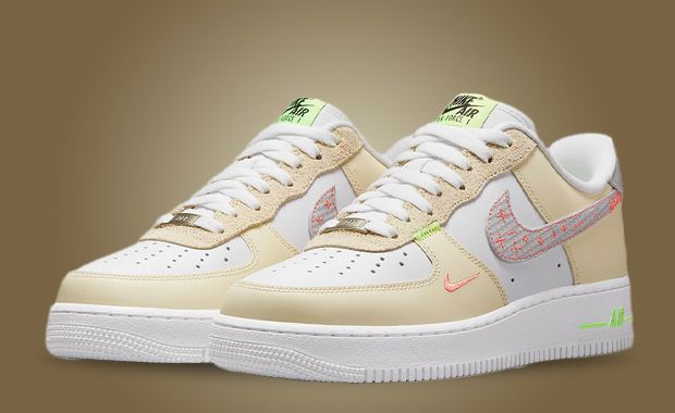 Neon Stitching Dresses This Upcoming Nike Air Force 1 Low