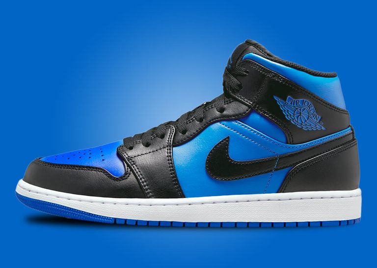 The Jordan 1 Mid Black Royal Blue Releases In September