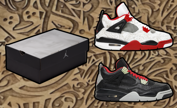Air Jordan 4 Retro Laser Pack Teaser
