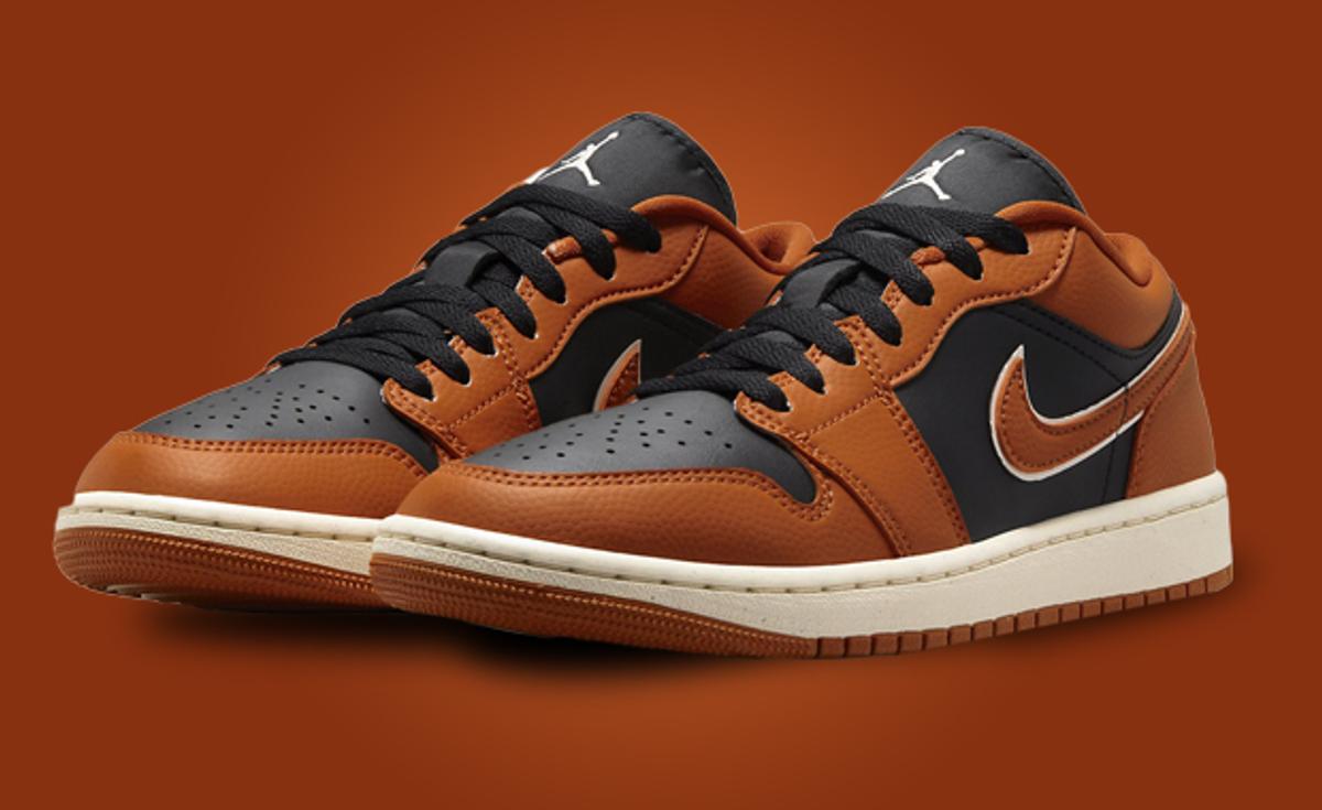 Turn Up The Heat With The Air Jordan 1 Low Sport Spice Black