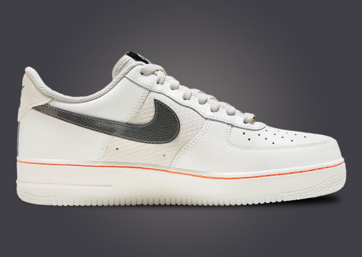 The Nike Air Force 1 Low Sail Snake Celebrates Basketball