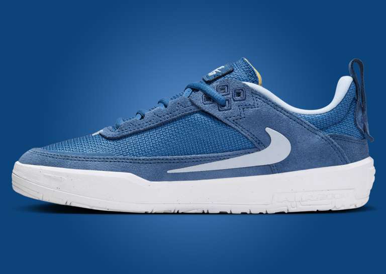 Nike SB Day One Court Blue White (GS) Medial