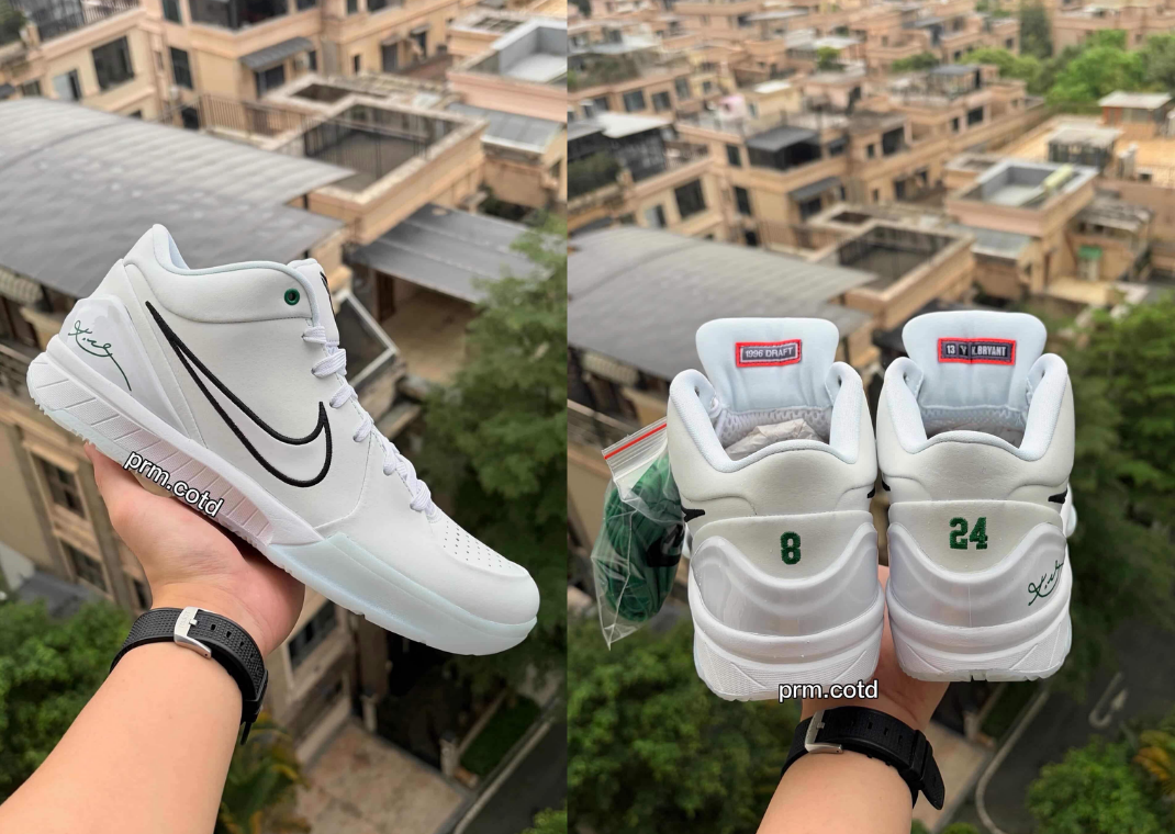 The Nike Kobe 4 Protro Draft Day Pack adds a Celtics Colorway