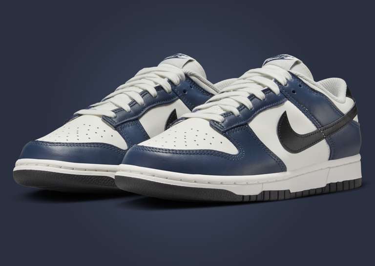 Nike Dunk Low Midnight Navy Angle