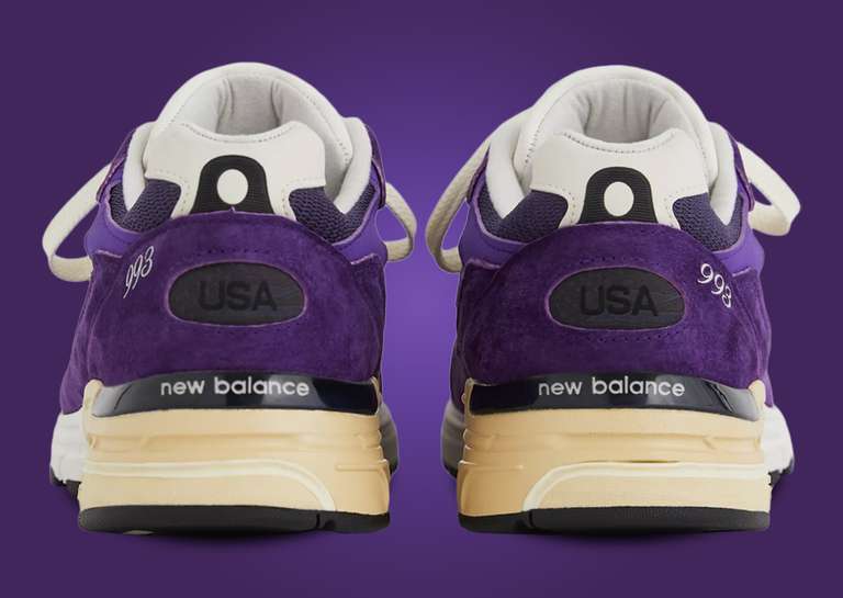 New Balance 993 Made in USA Interstellar Heel