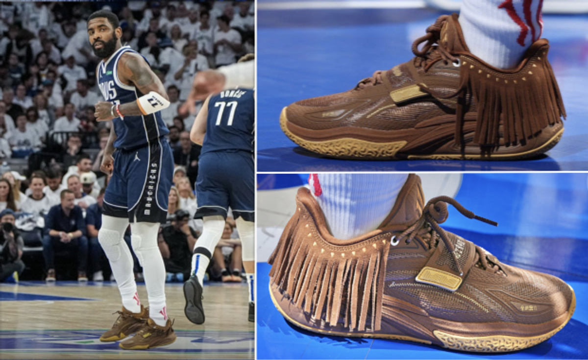 Kyrie Irving Debuts Native American Inspired Anta KAI 1 Chief Hélà In Western Conference Finals