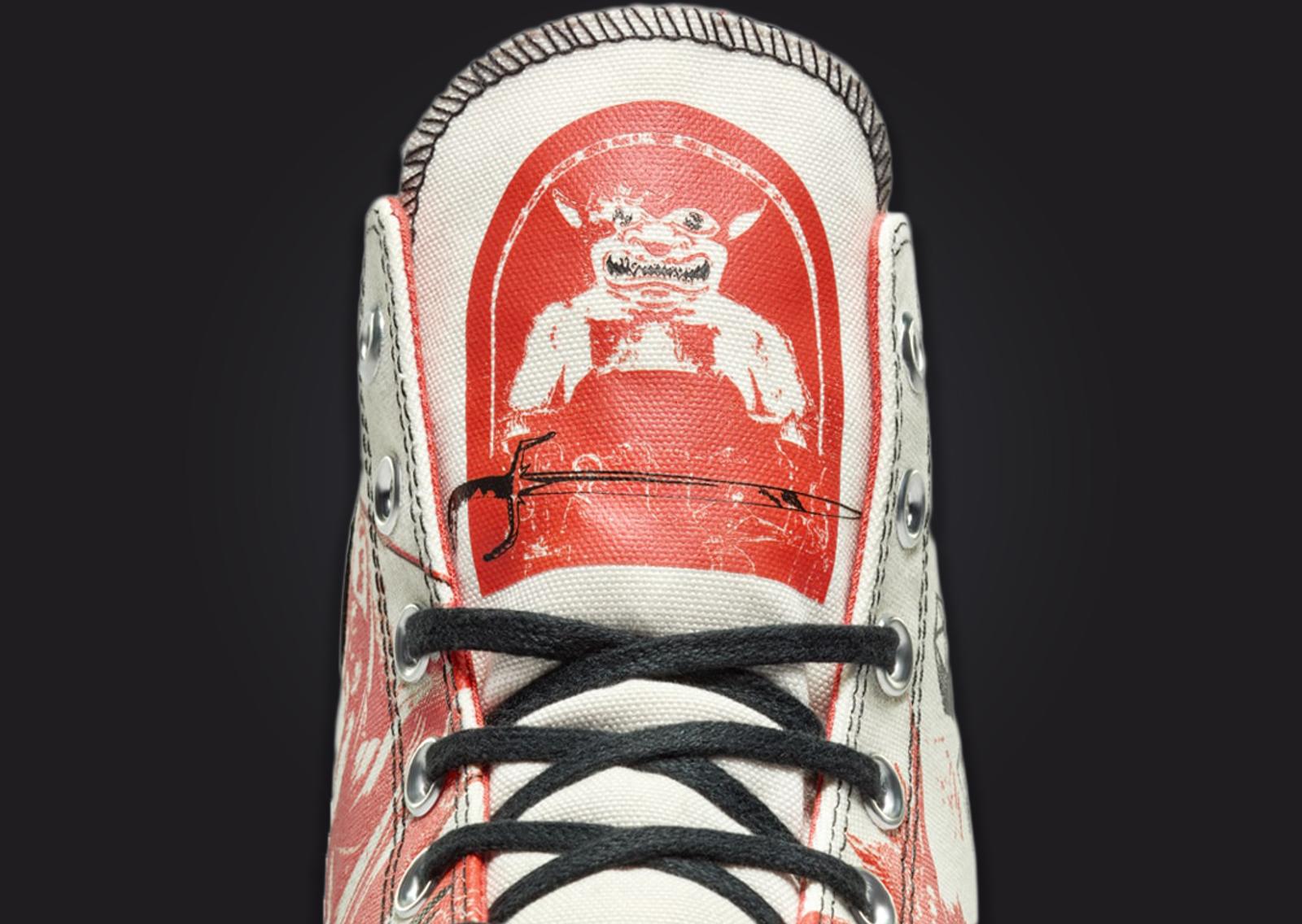 Dungeons & Dragons x Converse Chuck Taylor All Star Egret Multi Tongue Detail