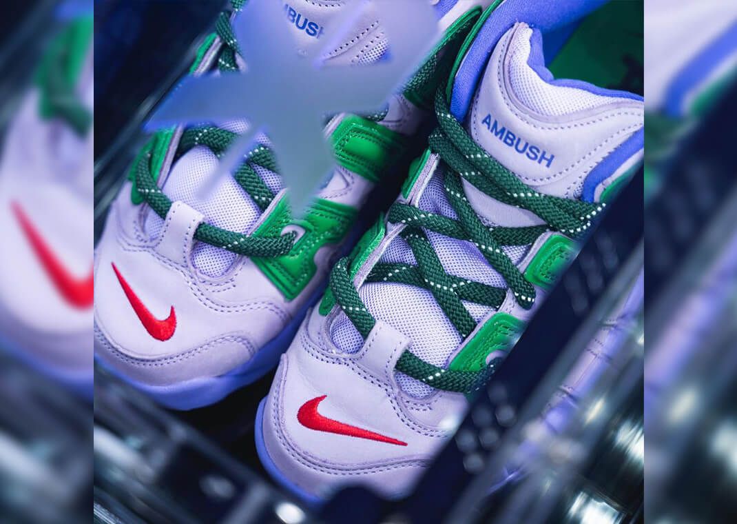 Ambush's Nike Air More Uptempo Low Lilac Releases October 6