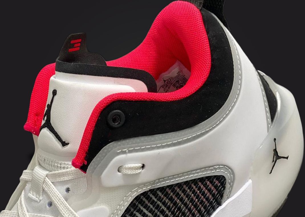 Official Look At The Air Jordan 37 Low White Black Siren Red