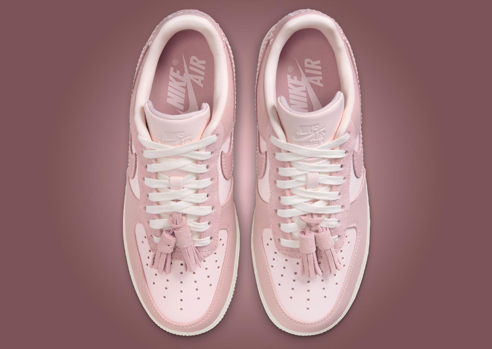 Nike Air Force 1 Low Pink Tassel Top