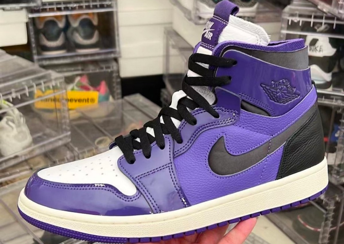 Purple Patent Makes Its Way Onto the Air Jordan 1 High Zoom CMFT