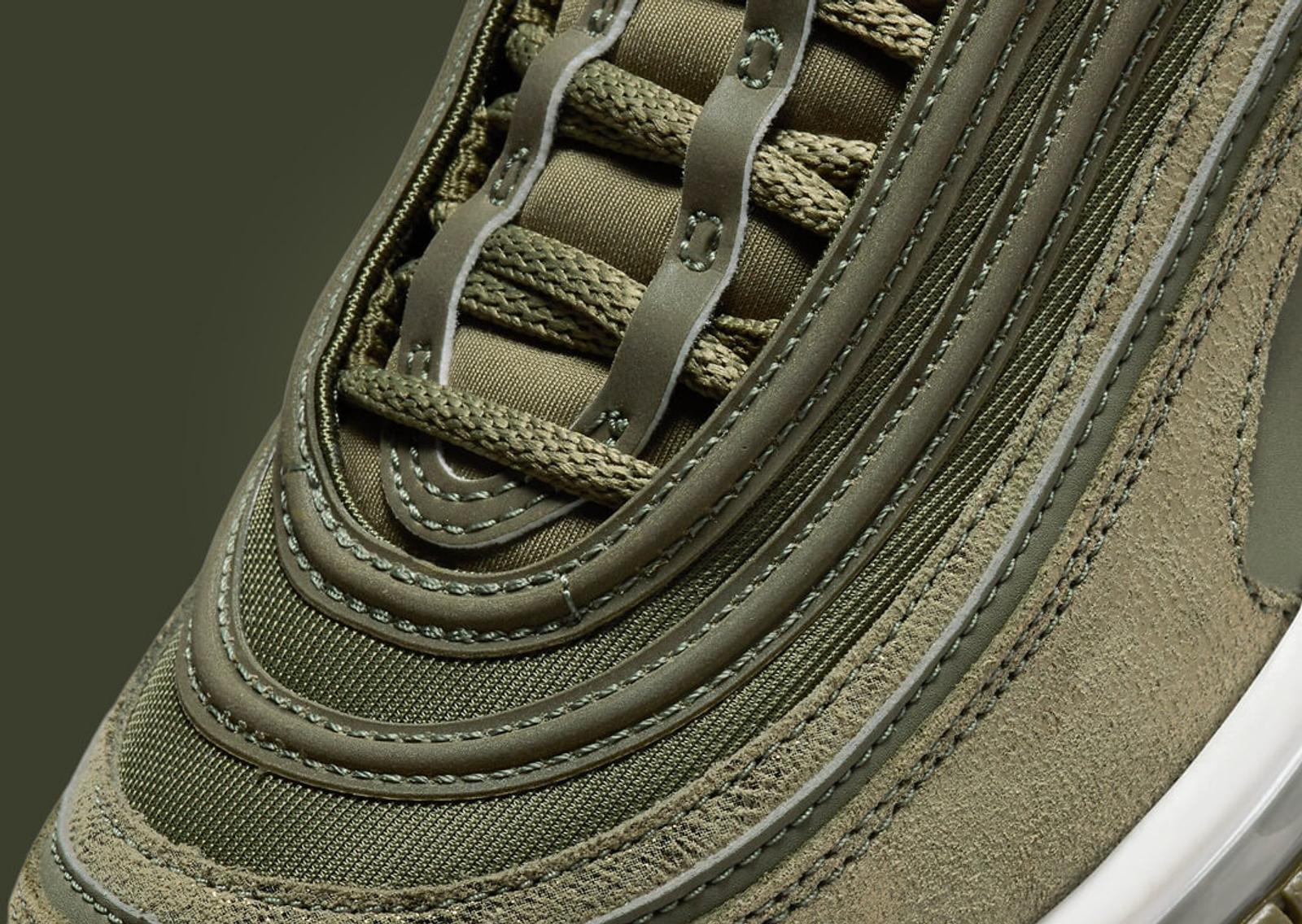 Nike Air Max 97 Distressed Olive (W) Toe