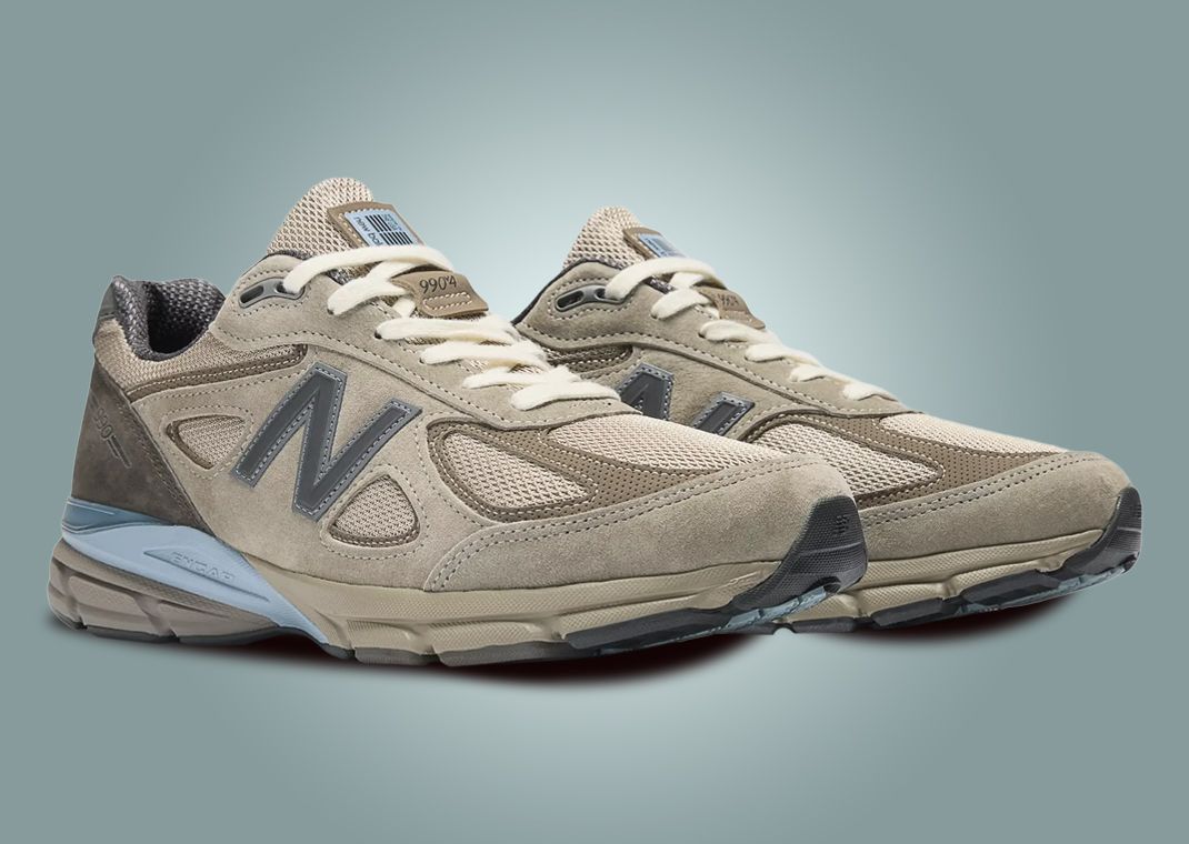 The Auralee x New Balance 990v4 Made in USA Pack Releases December