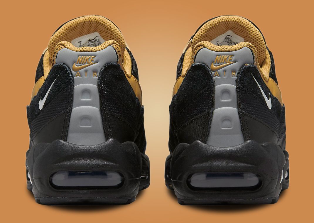 Black And Gold Tones Take Over The Nike Air Max 95