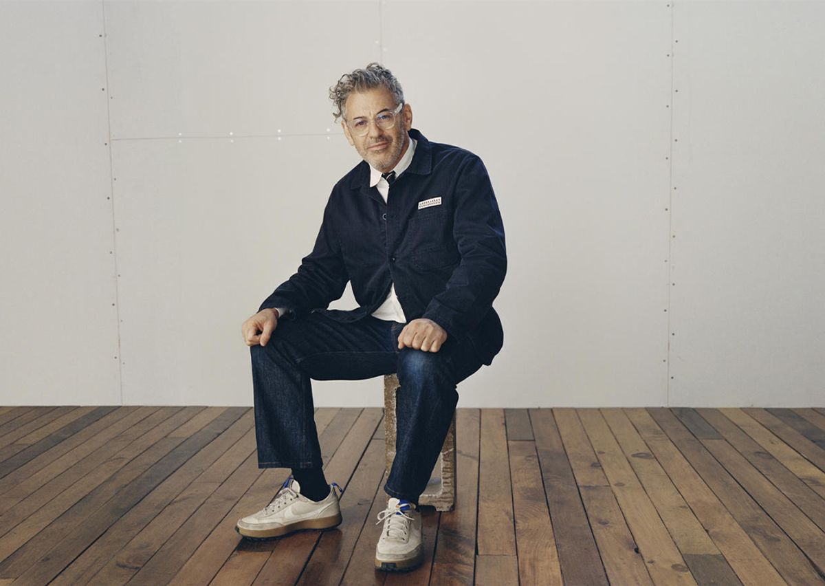 Tom Sachs in the NikeCraft GPS "The Studio"