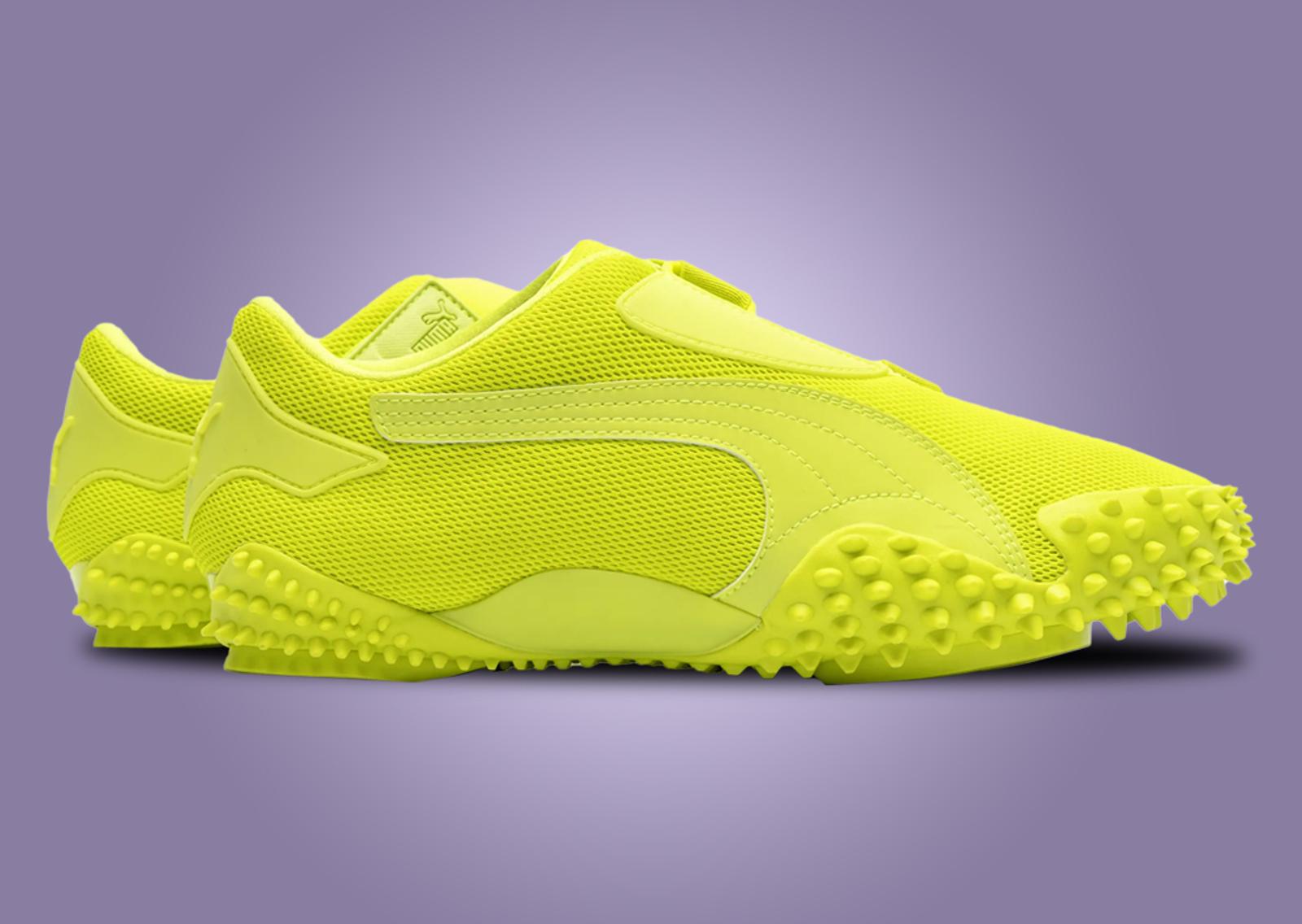 Puma Mostro Ecstasy Electric Lime Lateral