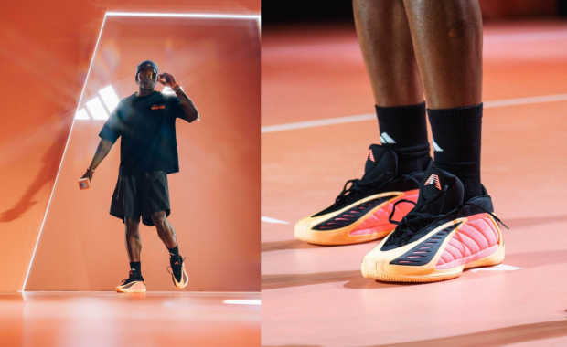 Anthony Edwards wearing the adidas AE 2