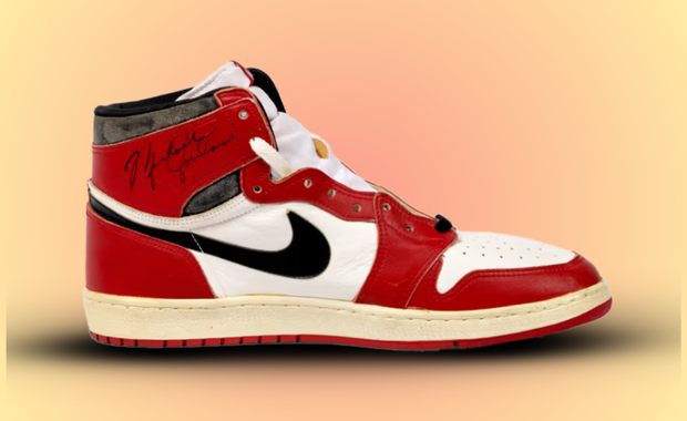 Six Pairs of MJ's Game-Worn Air Jordans Hit the Auction Block