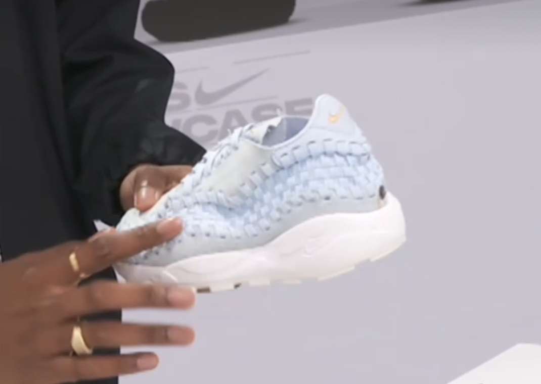 The Nike Air Footscape Woven Is Releasing In Light Denim