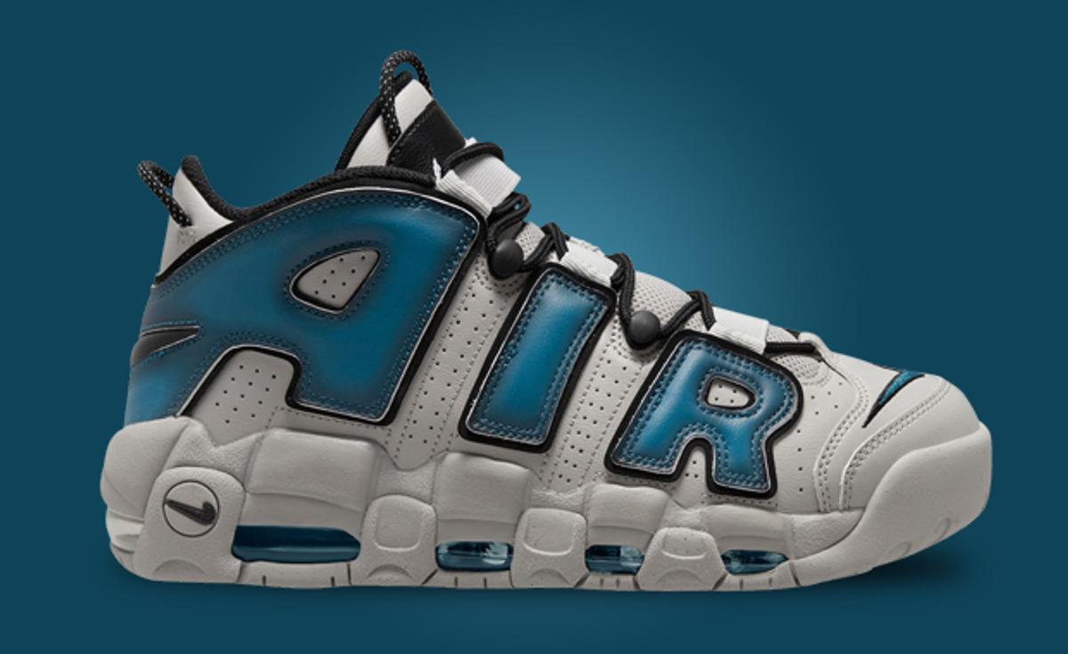 Industrial Blue Branding Takes Over This Nike Air More Uptempo