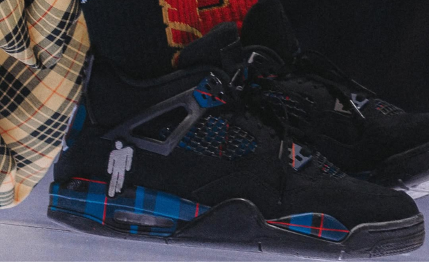 Billie Eilish's custom Air Jordan 4 Retro